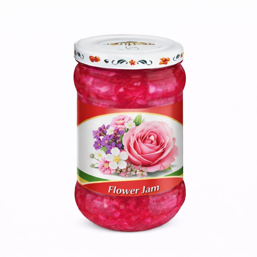 Aromatic flower jam