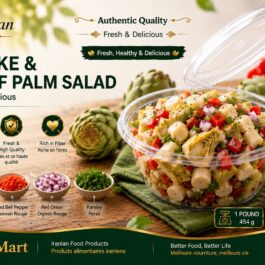 Artichoke and Heart of palm salad