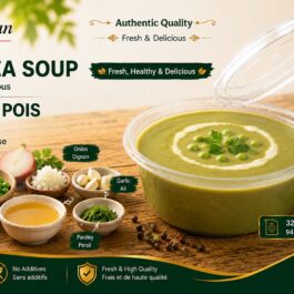 Green pea soap